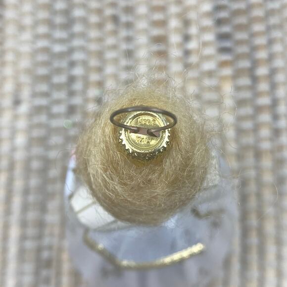 Vtg De Carlini Soffieria Italian blown glass Ornament Blonde 5.5" - Picture 10 of 13